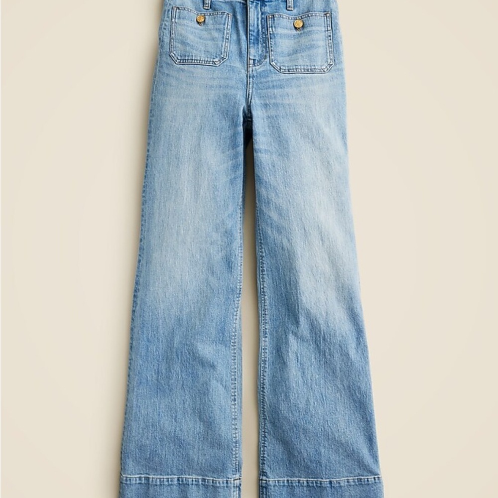 Jcrew women’s Sailor Denim Trouser